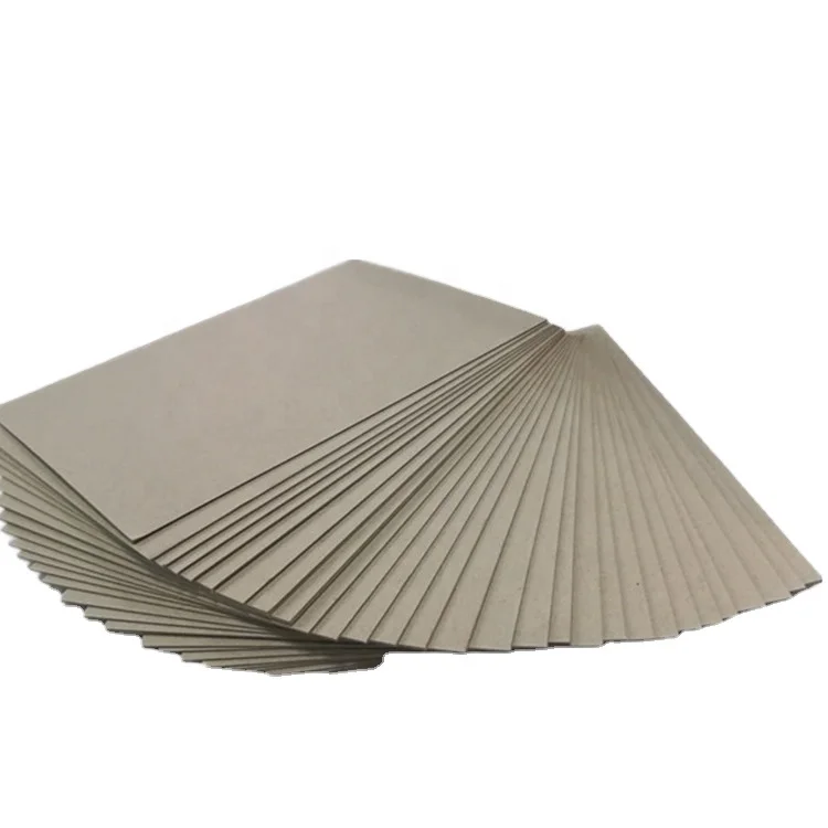 Grey chipboard China professional supplier high quality packing box grey board