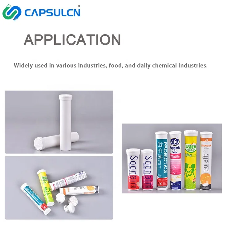 CED-40A High Speed Automatic Vitamin C Counting Filling Effervescent Tablet Tube Packaging Machine