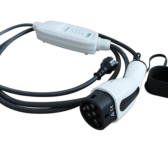 Серая коробка Тип 2 для типа 2 ev зарядный разъем 16/32A ОДНОФАЗНЫЙ/трехфазный ip54
