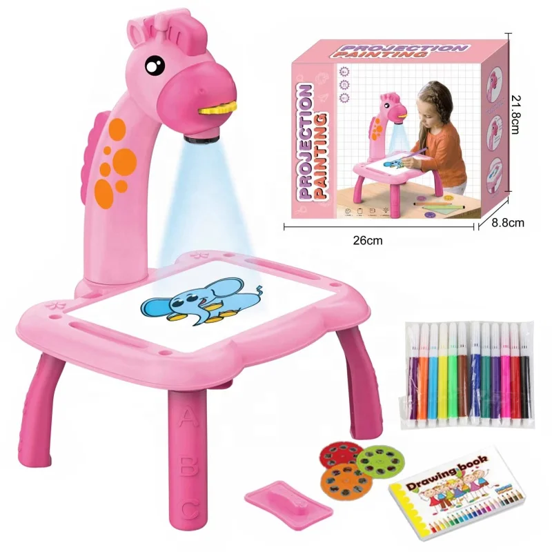 Samtoy многофункциональный проектор для рисования стол с подсветкой мальчиков и девочек