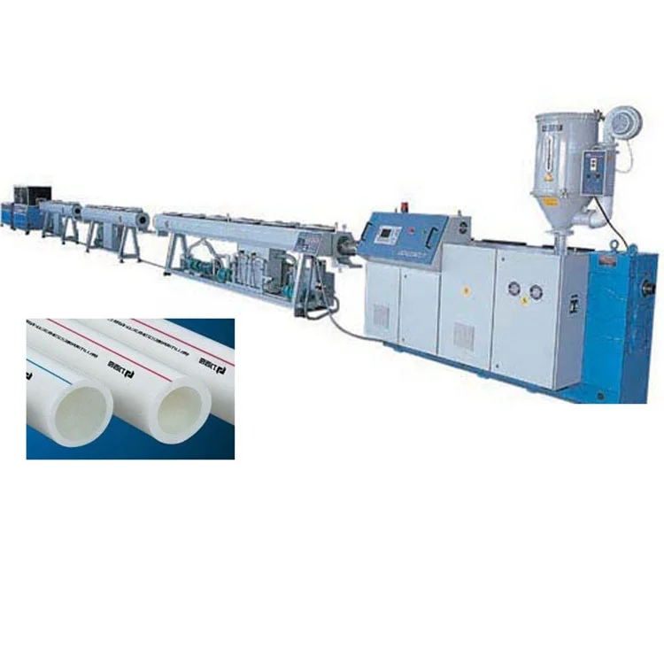 Mingshun automatic plastic PPR Polypropylene Random hot water pipe extruder machine