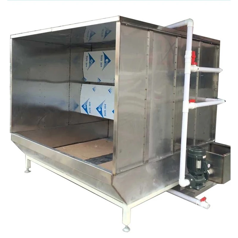 Full Stainless Water Curtain Cabinet Paint Spray Booth (1600579299025)