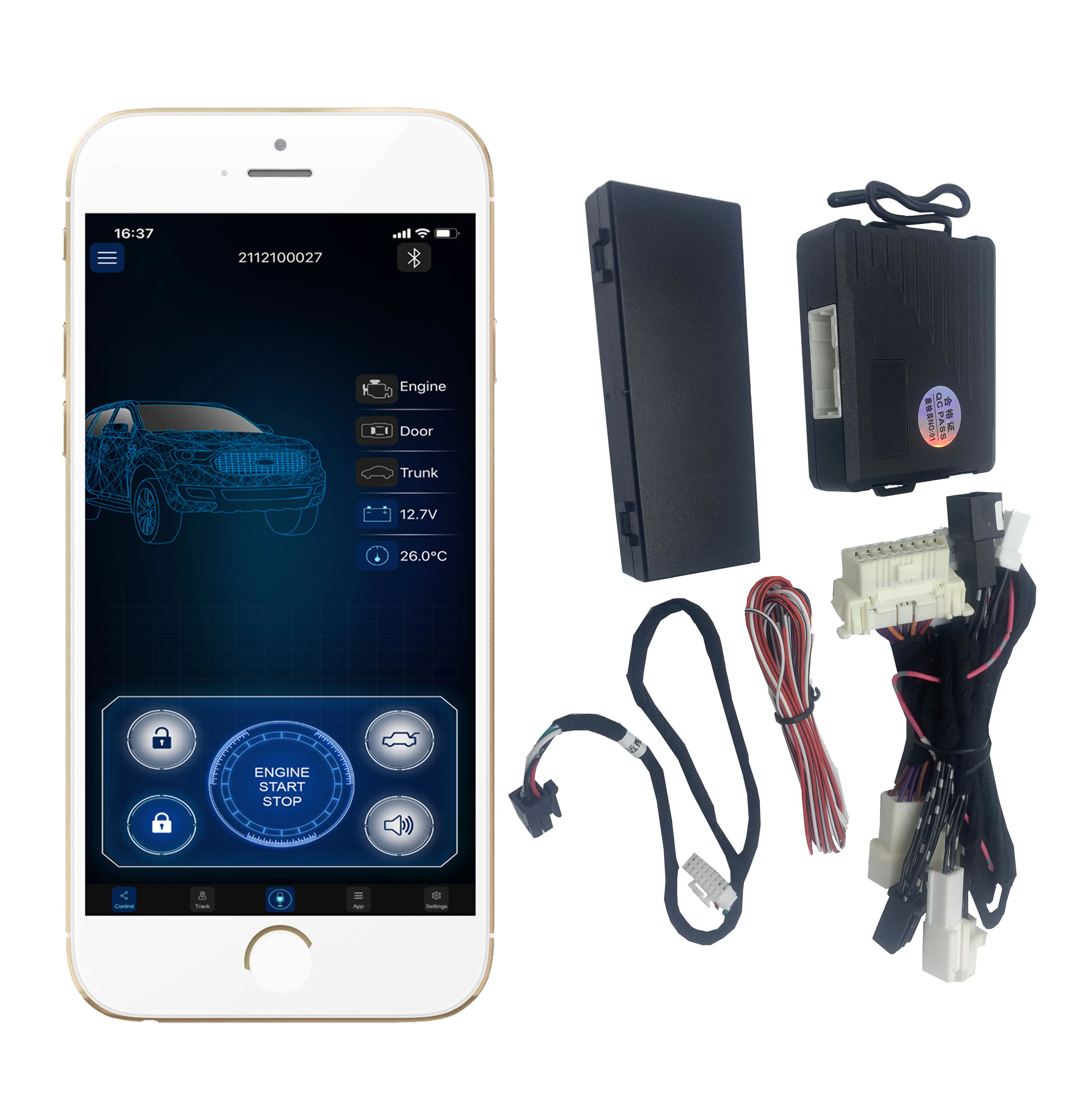 Подключи и играй смогите автобусное приложение для смартфона дистанционная остановка запуска двигателя 2012-2016 CRV