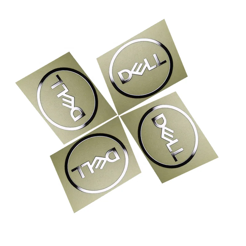 Factory Wholesale Waterproof metal logo sticker