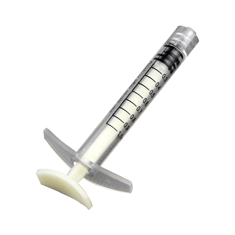 SN004-6 ZOGEAR 1cc medical disposable plastic injection syringe