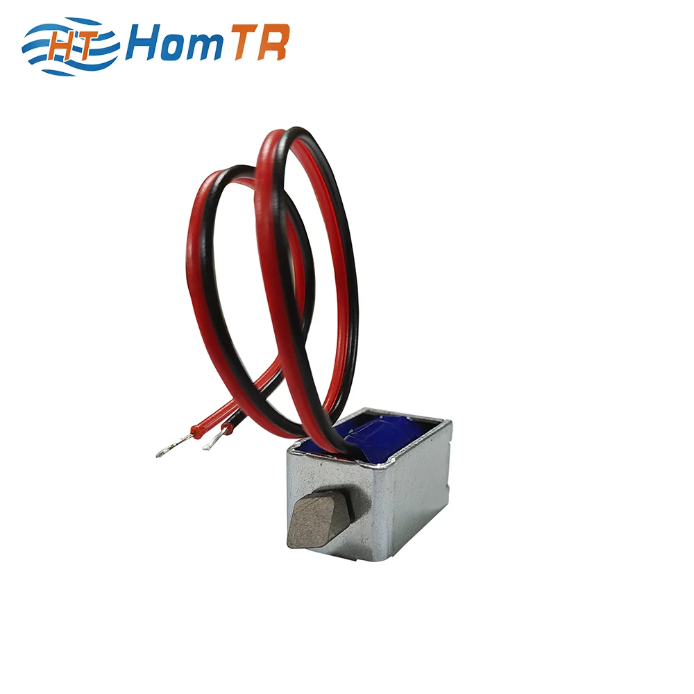 HomTR Stroke Diameter solenoids DC3V 1.5A 4.5W 1.7mm  Mini Push Pull Solenoid