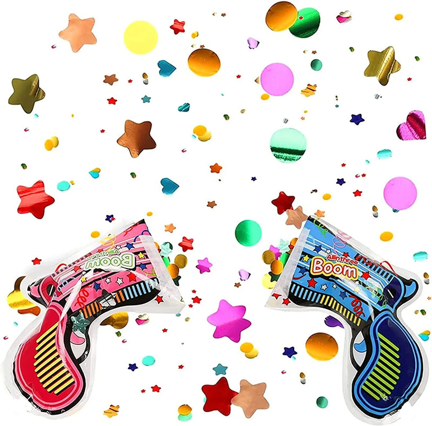 Праздничный фейерверк, новый крутой пистолет в Форме Конфетти, ручной фейерверк на день рождения, креативные надувные фейерверки, игрушки