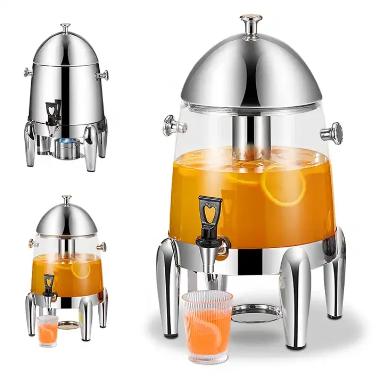 2023 Popular Best Quality Stainless Steel Juice Dispenser Hot Buffet Hotel Juice Dispenser And Cold Restaurant Hotel
