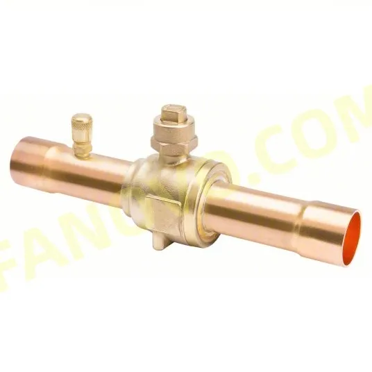 7/8 in FTG Connection Size  Refrigeration  catalog  Ball Valve  streamline  refrigeration ball valve