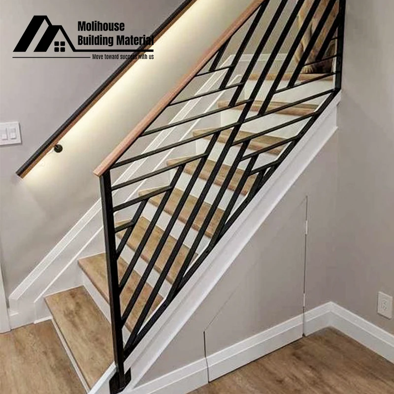 Modern Staircase Et Mains Courantes Wrought Iron Stairs Stainless Steel Balcony Staircase Design Railing Handrails Balustrades