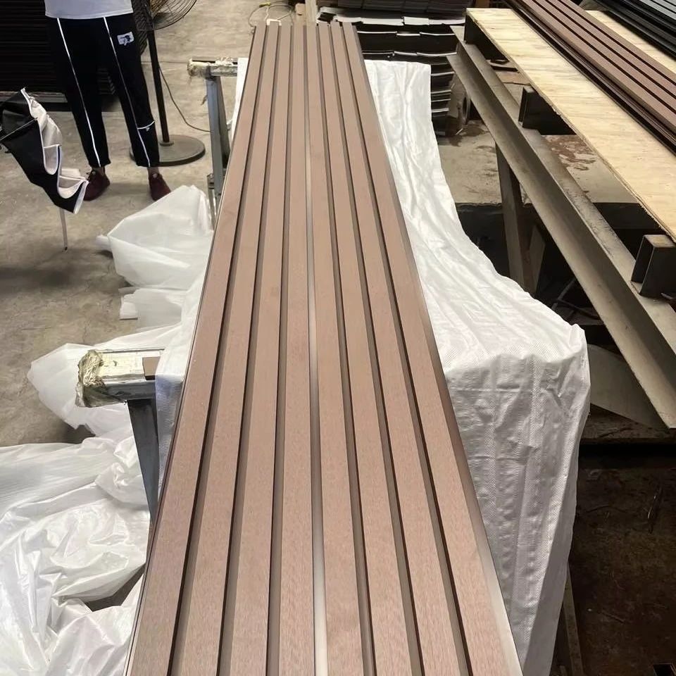 220*26MM Outdoor WPC PE Composite Exterior Wall Panels