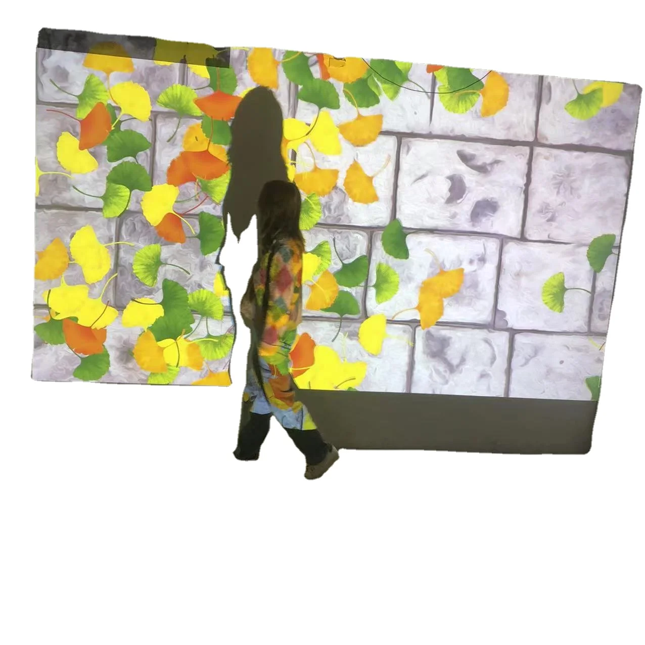 The Newest Low Price 3D Games New Advertising Tempered Glass Interactive Projector Dance Led Floor Piano System