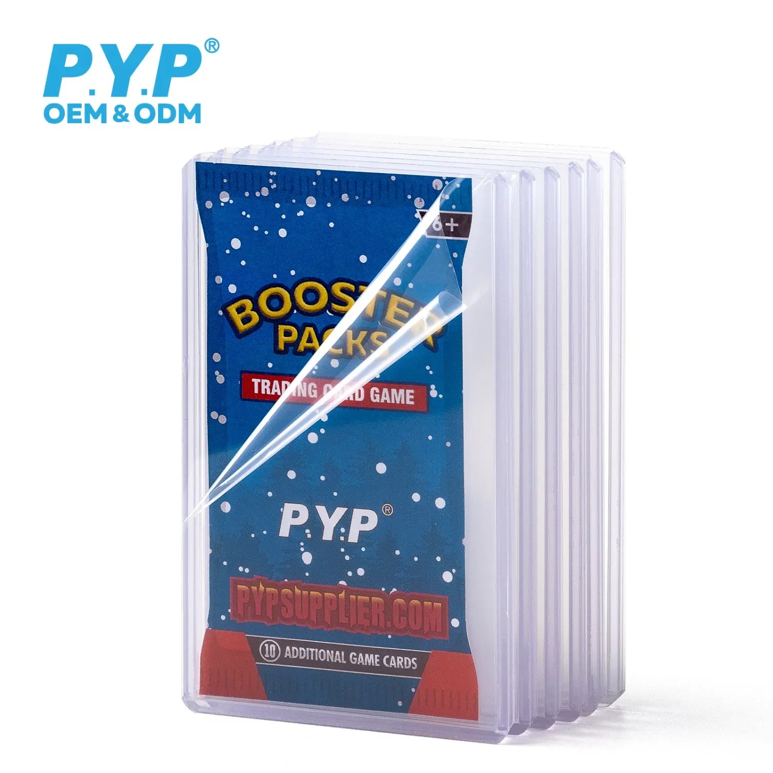 Booster Pack Toploaders Clear Rigid Pokemon Yugioh Tcg Booster Top Loaders