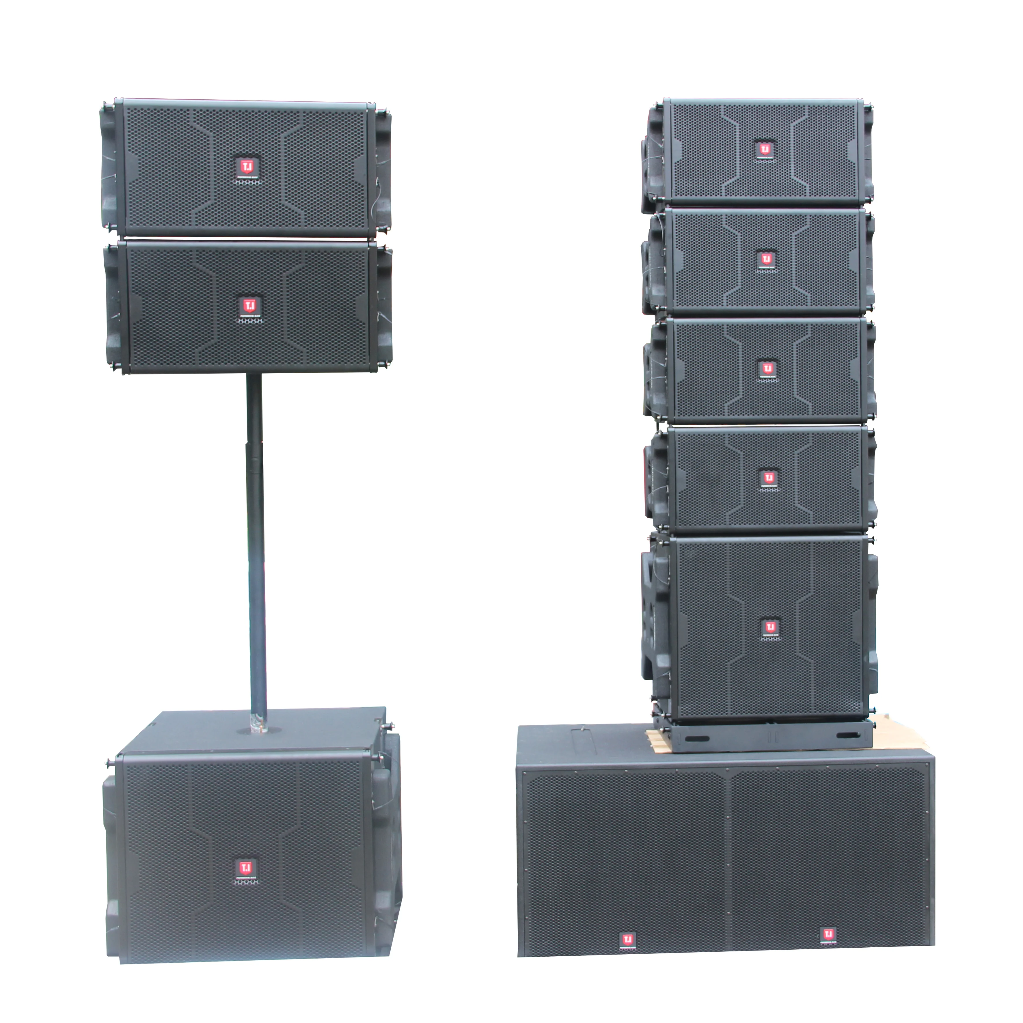 line array speaker system LA110 single 10 inch speaker ti pro audio sound system speakers