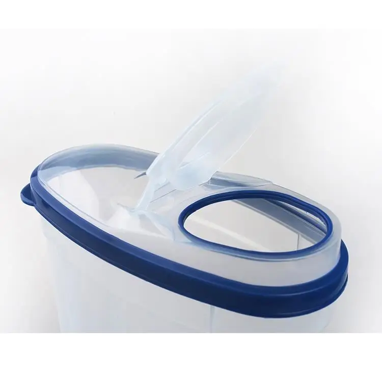 
Food crisper flour container 10kg rice dispenser storage box 