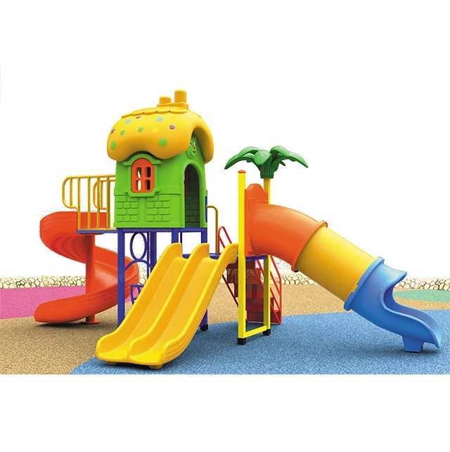 Factory direct sales safe pipe slide outdoor children playground equipment