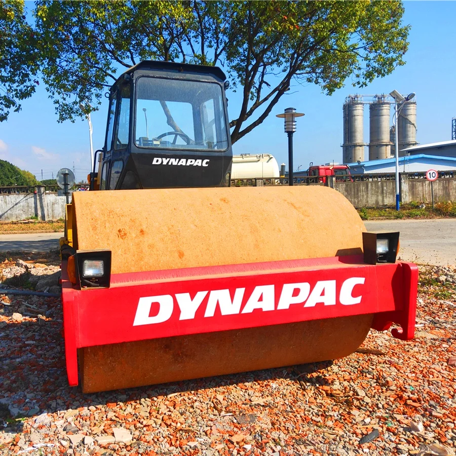  Used Dynapac CA301 D Road Construction Machinery Single Drum Vibratory Roller Compactor Three Wheel