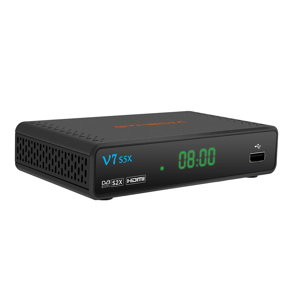 2022 Новый DVB-S2X декодер GTmedia V7 S5X/S2X HD спутниковый ТВ приемник H.265 8bit 1080P цифровой тюнер приемное