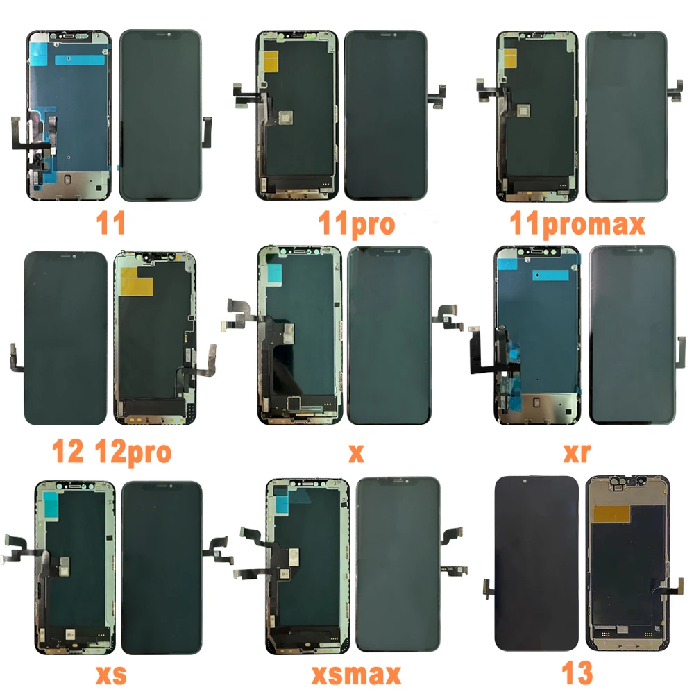 Pantallas para celulares for iPhone todas las Marcas de Celular Pantallas For iPhone 11 amoled for wholesale for iphone screens