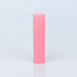 4.5g Pink round plastic lipstick container DIY empty lip balm tubes Custom Cosmetic Packaging Lipstick Tube Mini Lip Balm Tube