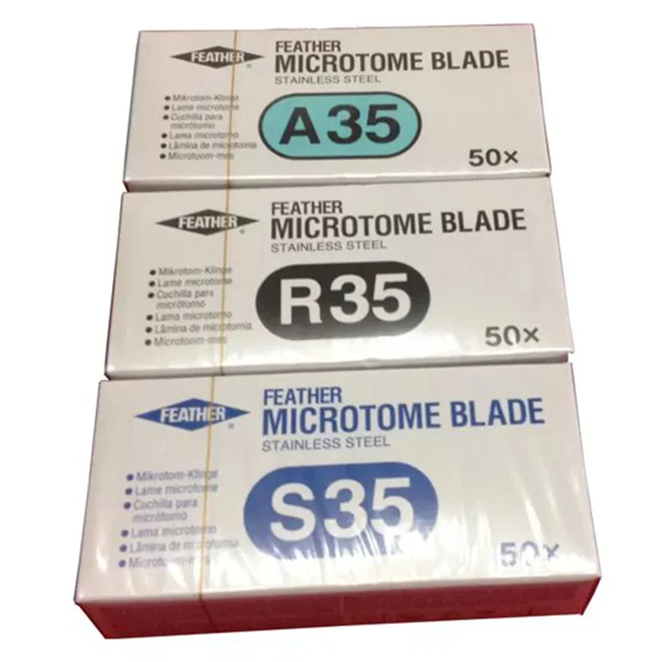 Roundfin  Roudnfin hot sale feather disposable microtome blade S35/R35/A35