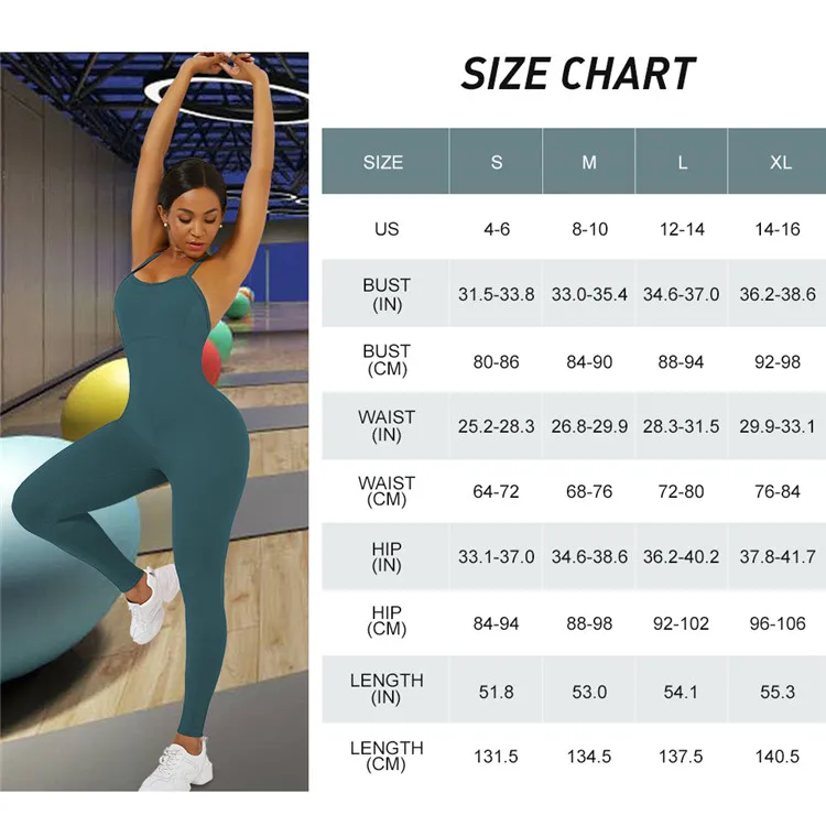 
Hot Sale Sexy Butt Lifter Fitness Set Women Bodycon Jumpsuit Workout Clothing 