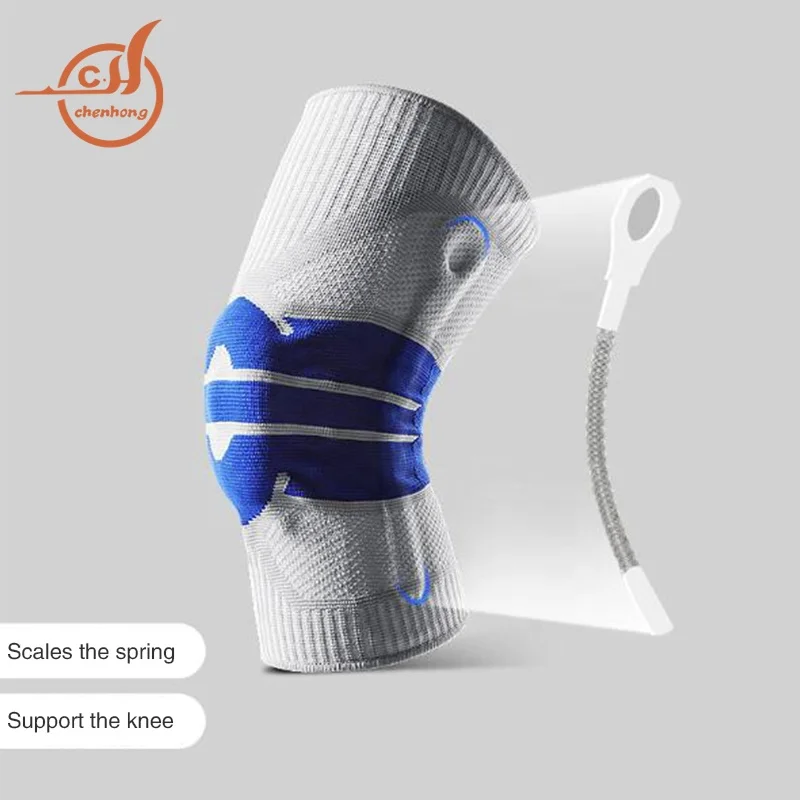 
kneepad Knee Pads Fitness Running Cycling Patella Kneecap Knitting Exercise Warm Knee Protection Silicone Cover Protection 