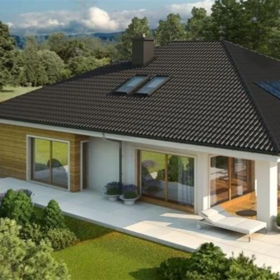popular cheap two storey wooden house prefab with best price