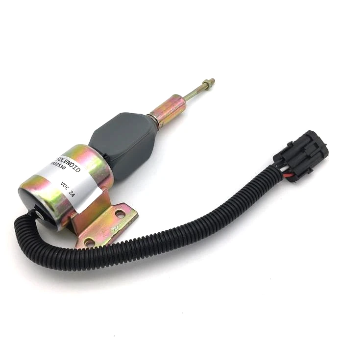 Original 6BT Diesel Engine Stop Solenoid Fuel Pump Solenoid Valve 3932530