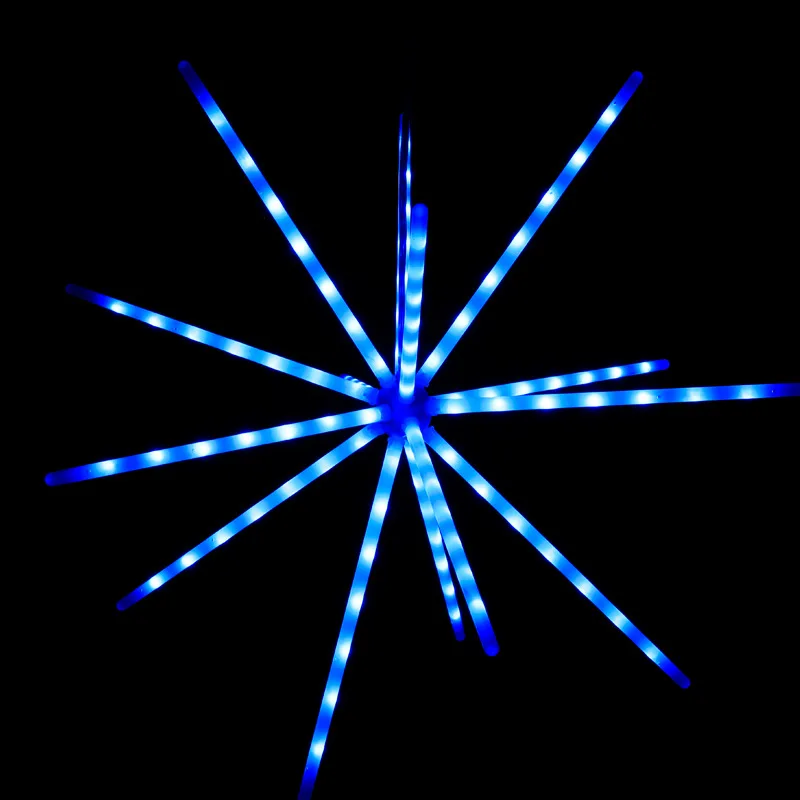 RC 8 Modes USB LED RGB Festoon Magic Colorful Meteor Firework Light Streaming Marquee For Holiday Party Wedding Christmas Event