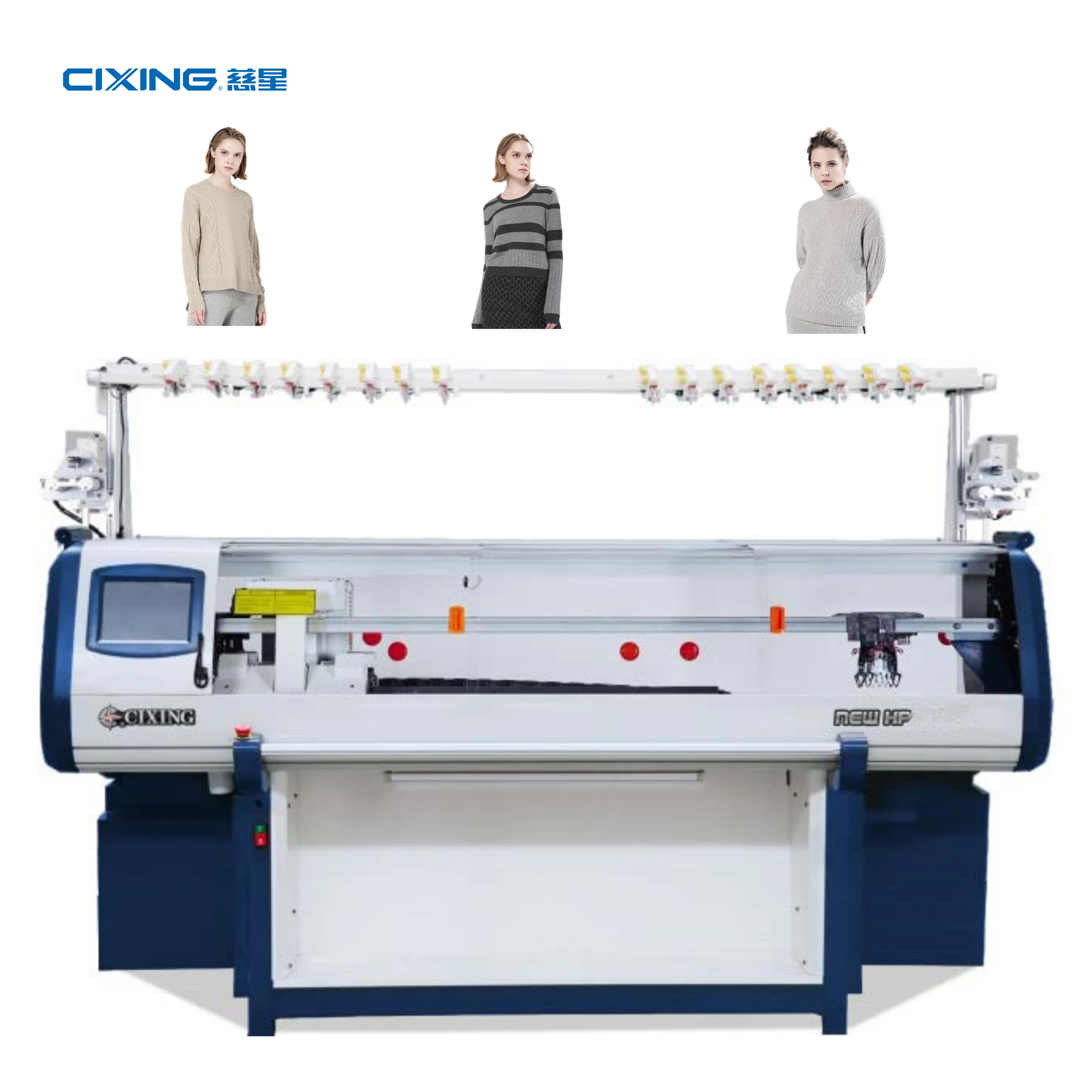 CIXING single system computeized flat knitting machine sweater knitting machine
