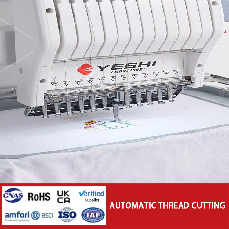 Yeshi Mini 1201 Small Embroidery Machine New Product Computer Embroidery Machine