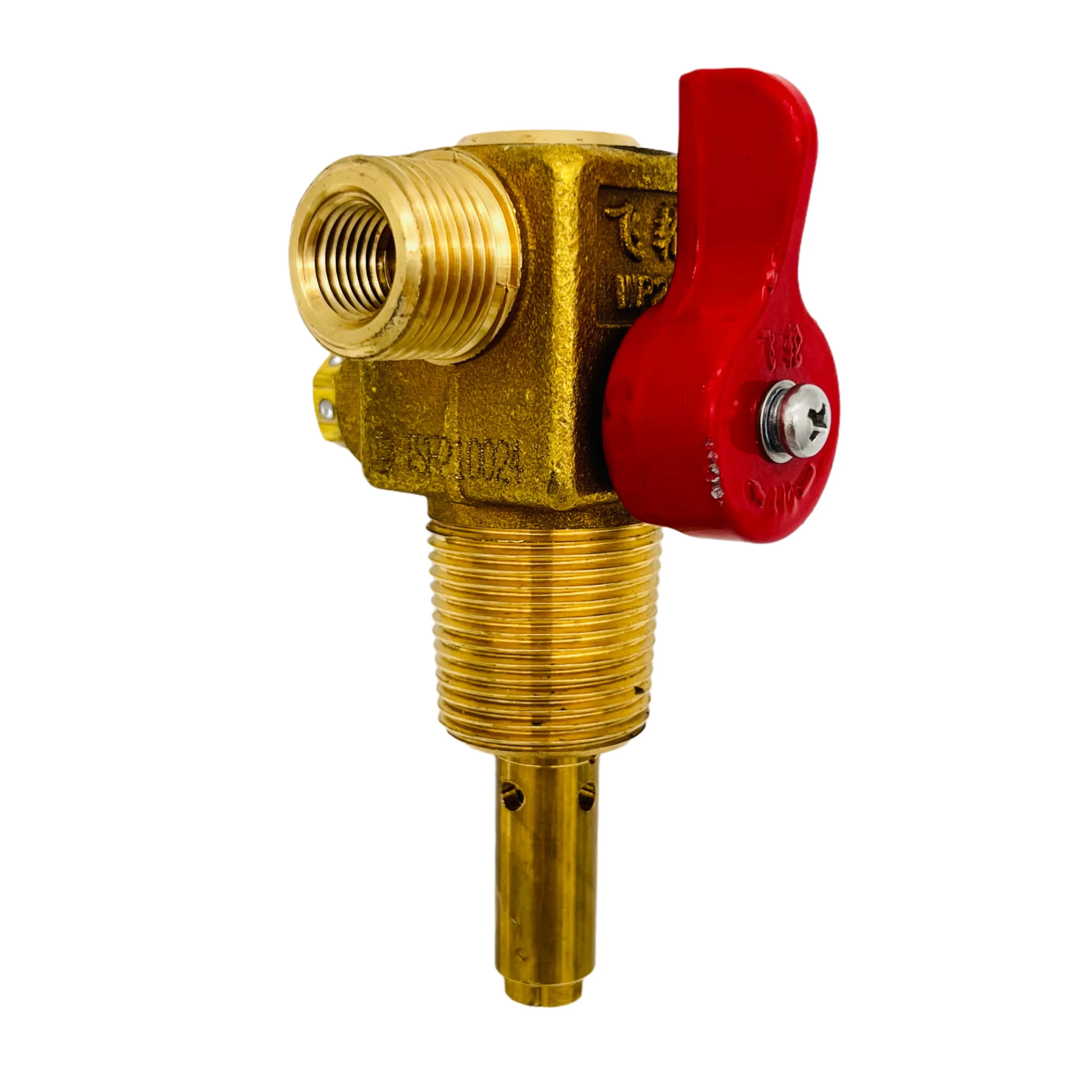 QF-T1Z Natural Gas Cylinder Valve with Limiting Device Brass Control Check Valve for vehicle one hole in factory price