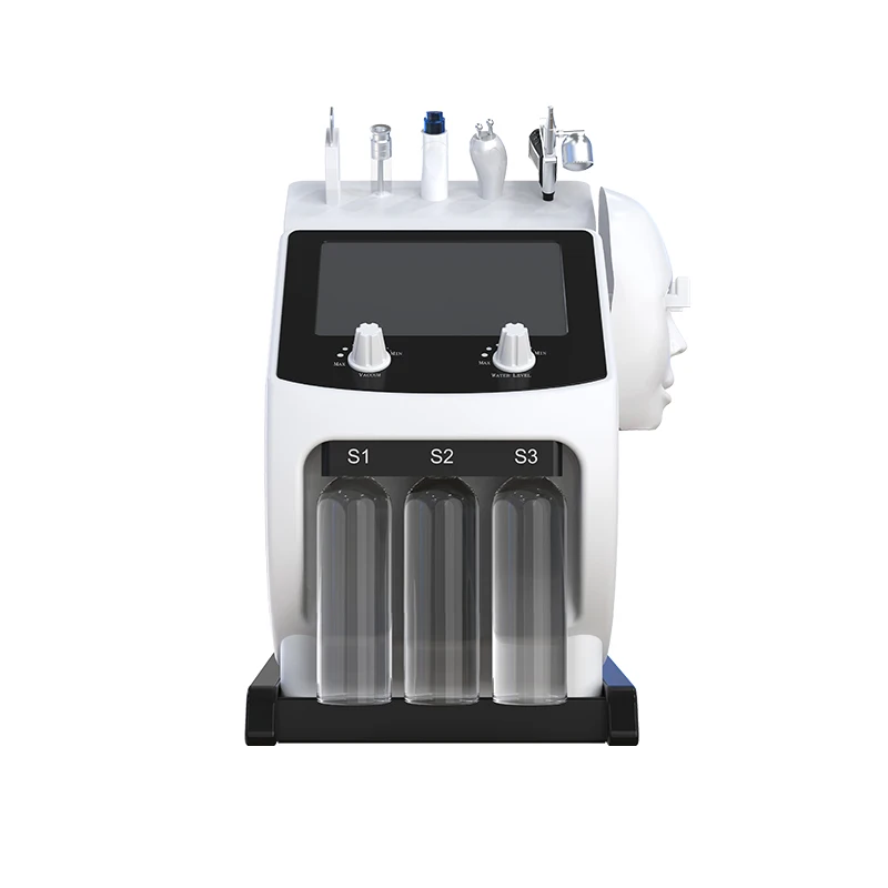 2024 H202 6 in 1 Microdermabrasion Aqua Peel Deep Cleaning Skin Tightening Portable Hydro Water Facial Jet Machine Hydrofacials