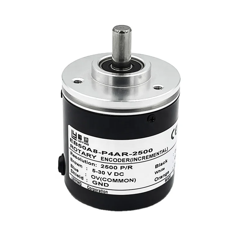 EB50A8-P4AR-2500 Small solid shaft  Compact and reasonable structure rotary incremental encoder