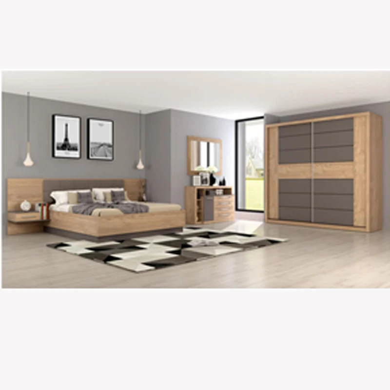 2021 Hot sales bedroom furniture multifunction storage bed with massage music design of leather bed