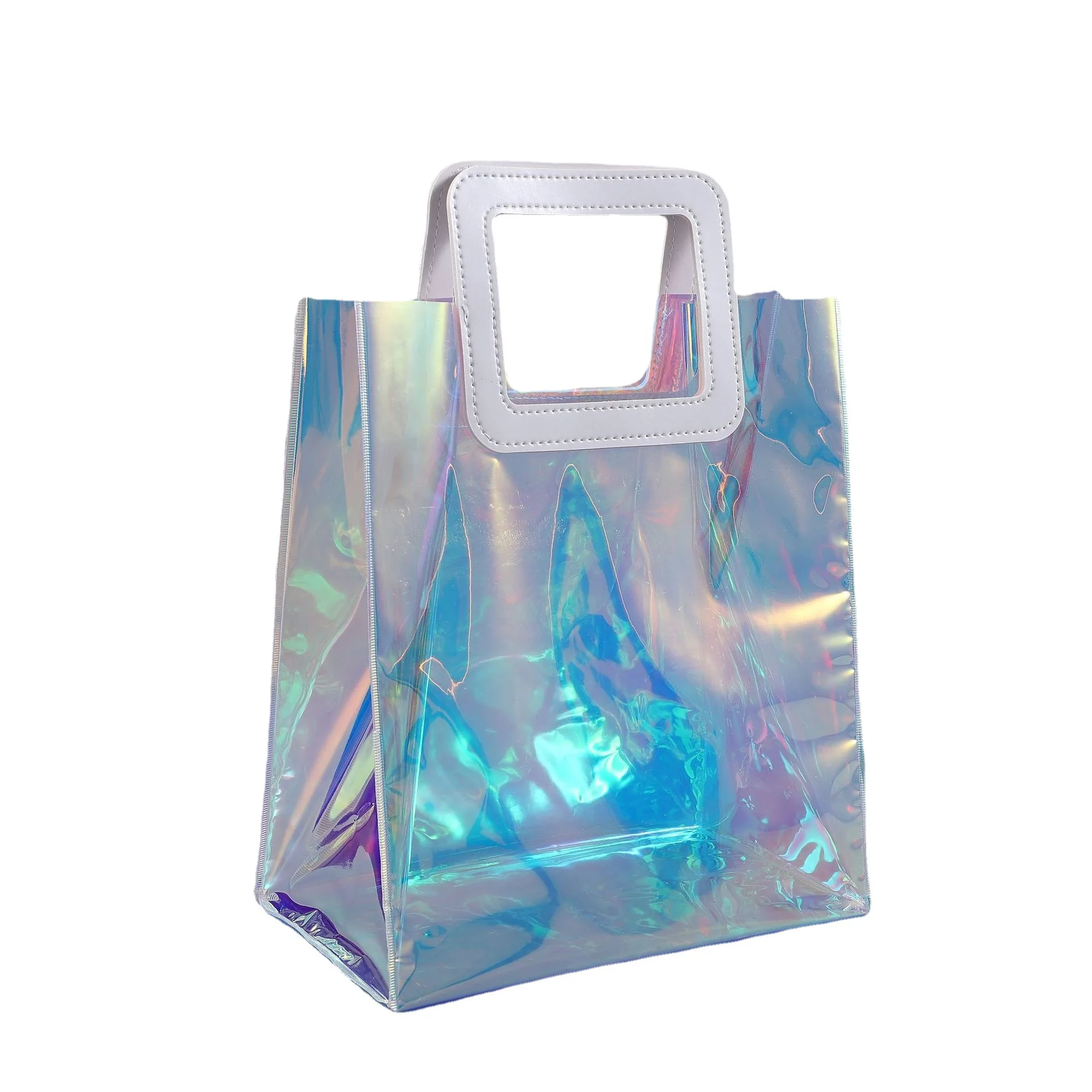 Insulated Thermal Strong Durable Beautiful Simple Stylish Clear Zipper Pvc Bag