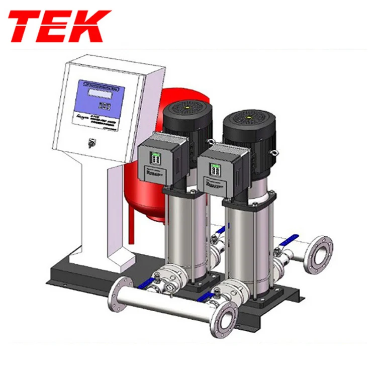 IQ-2CDLF20 IQ-2CDL20 IQ-2DRLF20 IQ-2DRL20 Stainless Steel Vertical Multistage Inverter Booster Pump Water Supply System OEM