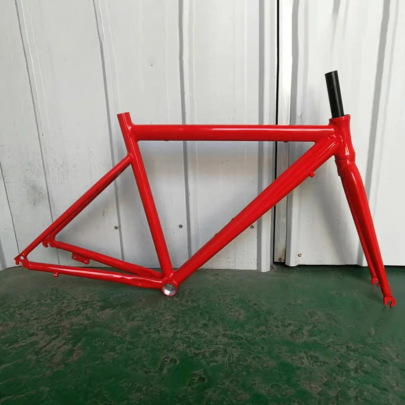 Cheap bicycle frame Alloy Steel Aluminum Mountain Gravel bike Alloy  Road Bike Frame 700c aluminum alloy bike frame