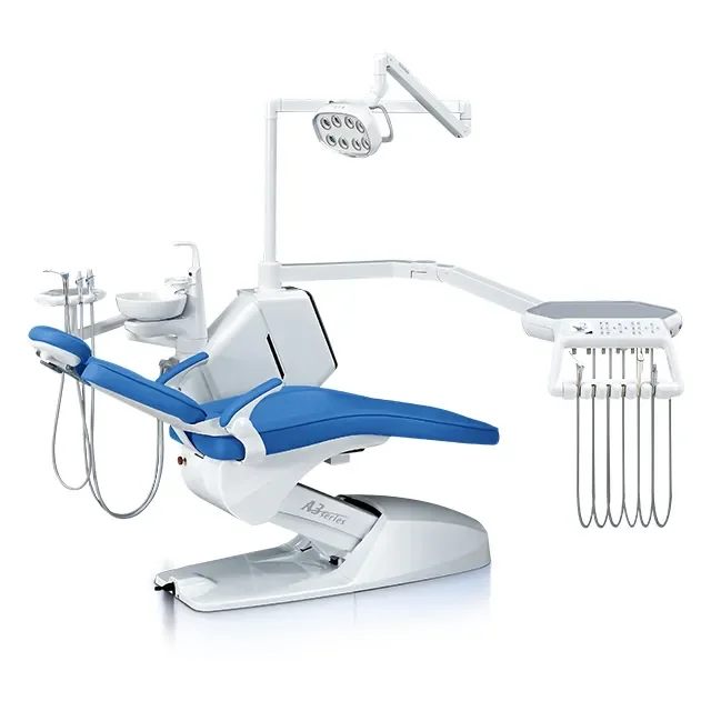 OEM Comfortable New Appearance Dental Unit Model A3 Grand Launch Different Colors 8  LED Lamps Dental Chair