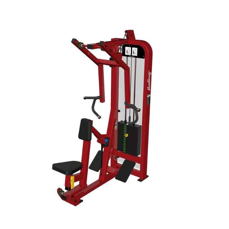commercial fitness gym equipment plate loaded strength machine pin loaded gym equipment seated row with weight stack