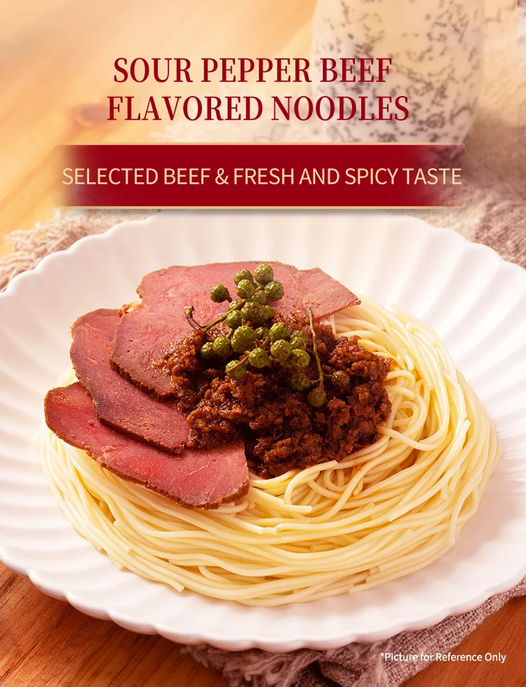 Chongqing Noodle Beef flavor noodles