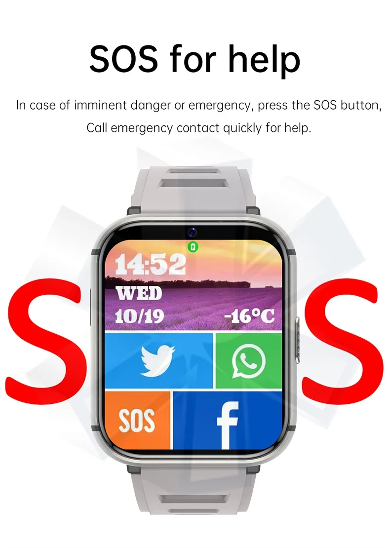 2023 New Arrivals 4G Android GPS Smart Watch with Video Call WiFi Heart Rate Android Phone Call Q668 Smart Watch (8).jpg