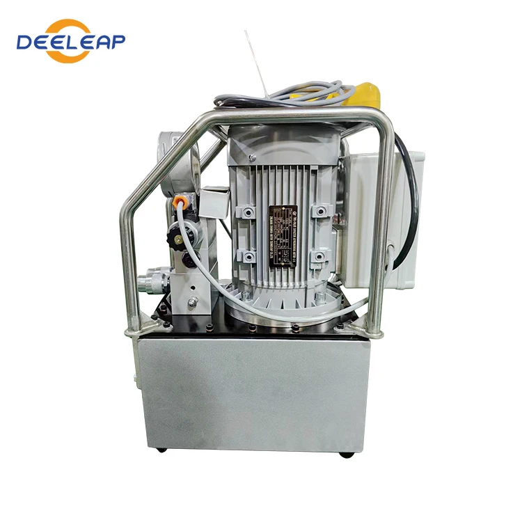 Deeleap 70MPa/700bar/10000psi  Electric Hydraulic  Pump driven power pack PES206ER-13L