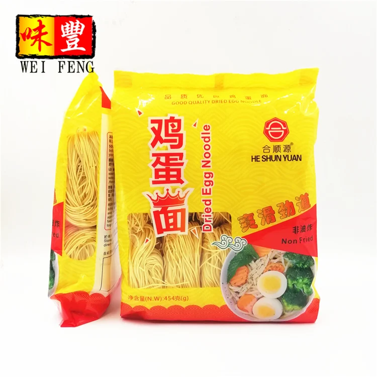 Сделано в Китае оптовая продажа вкусная палочка тонкая сушеная яичная лапша 454 г брендовая цена лапши