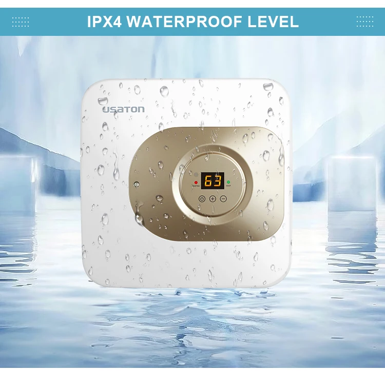 Cheap Factory Temperature Control Tank Hot Water Heater Shower Price 15 Liters Electric Storage Water Heaters