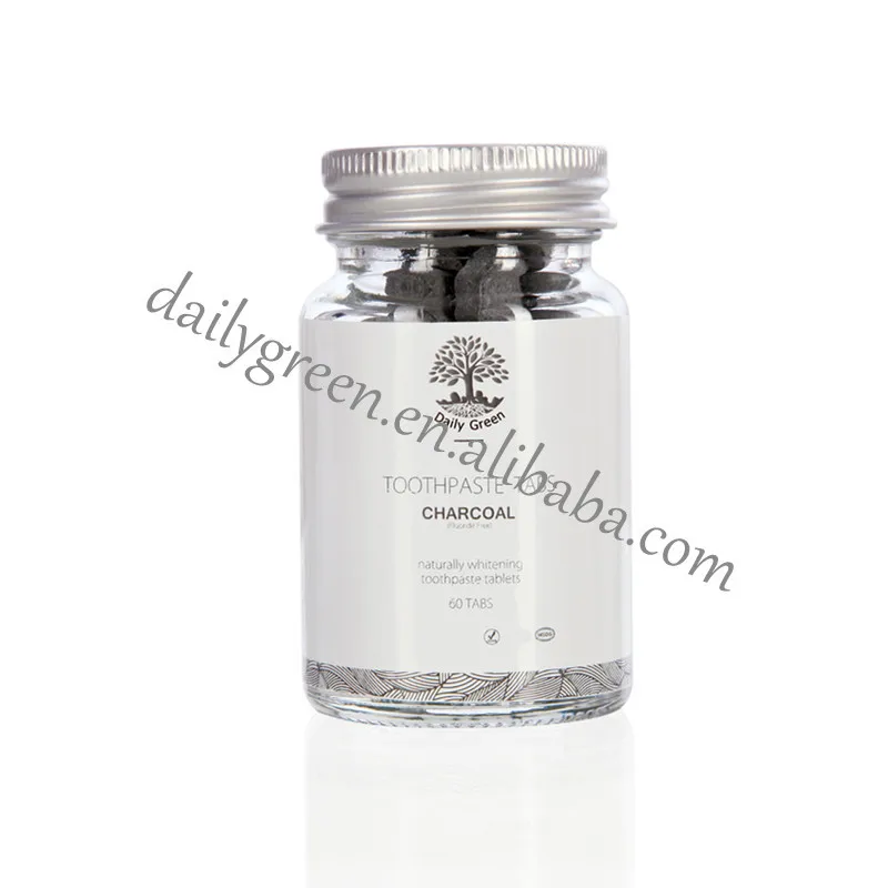 Peppermint Flavor 248 Pack Toothpaste Tablets Fluoride Free 4 Month Supply With Private Label