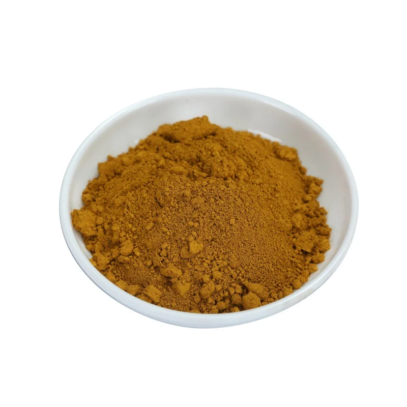 Iron oxide inorganic pigments powder, matte pigment powder 50# bag of iron oxide brown and yellow pigment