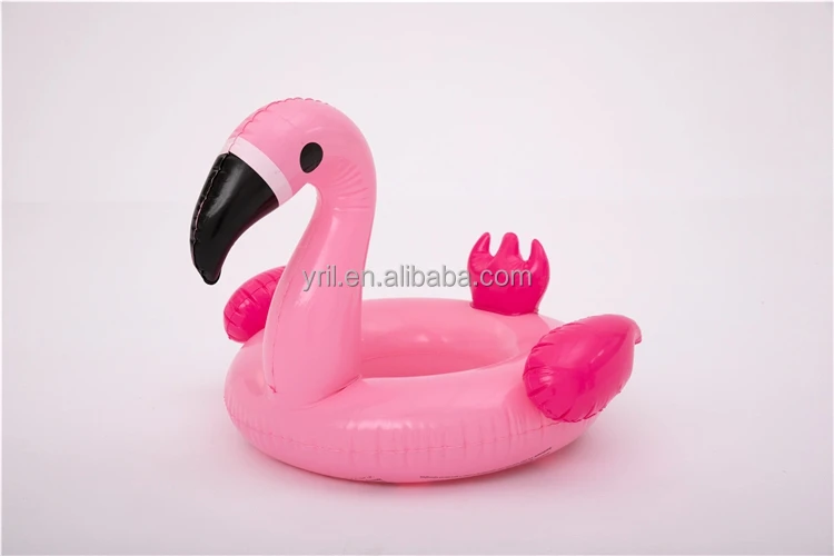 Pink Flamingo Inflatable Floats Pool Float Swimming Pool Ring for Kids and Adults PVC Water Toy