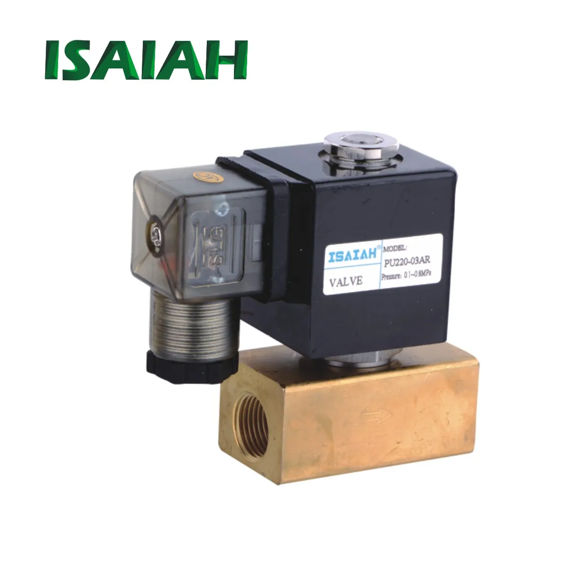 Good Quality Steam Type 2 Way 2 Position Brass Solenoid Control  Water Valve 12V 220V